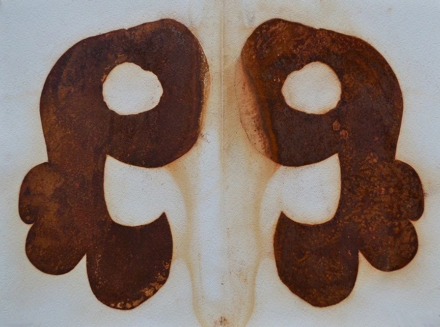 Antlers, rust artwork by Brian Kirk