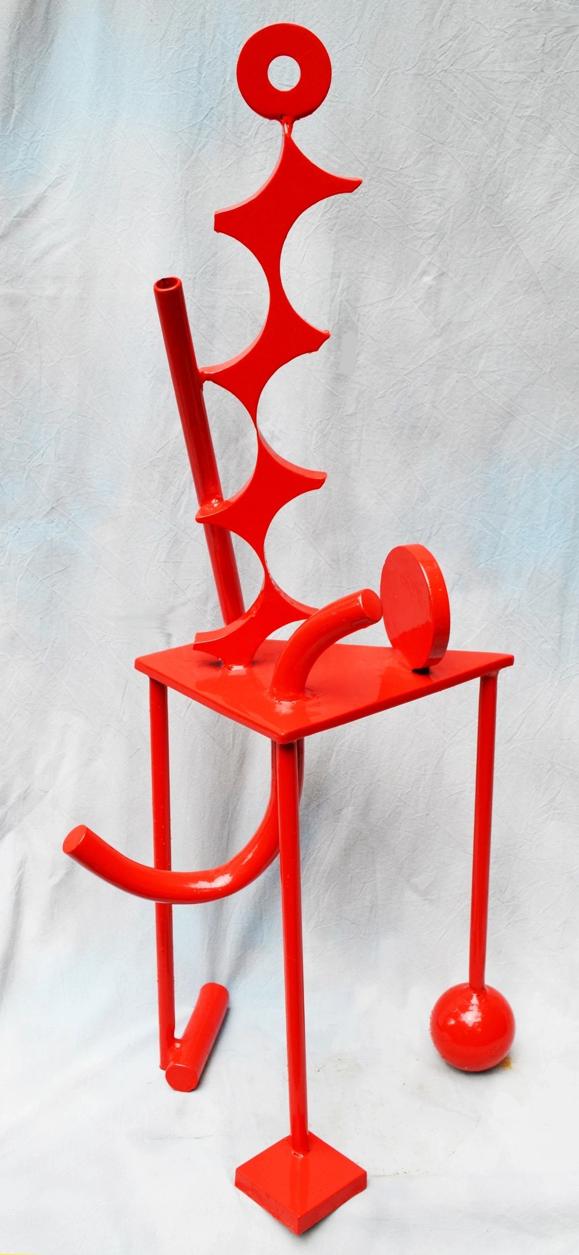 Carnival, metal sculpture by Brian Kirk
