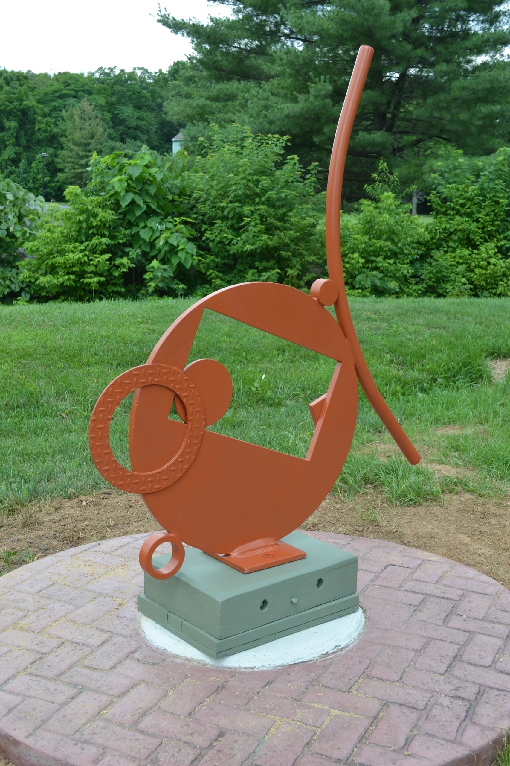 metal sculpture by Brian Kirk