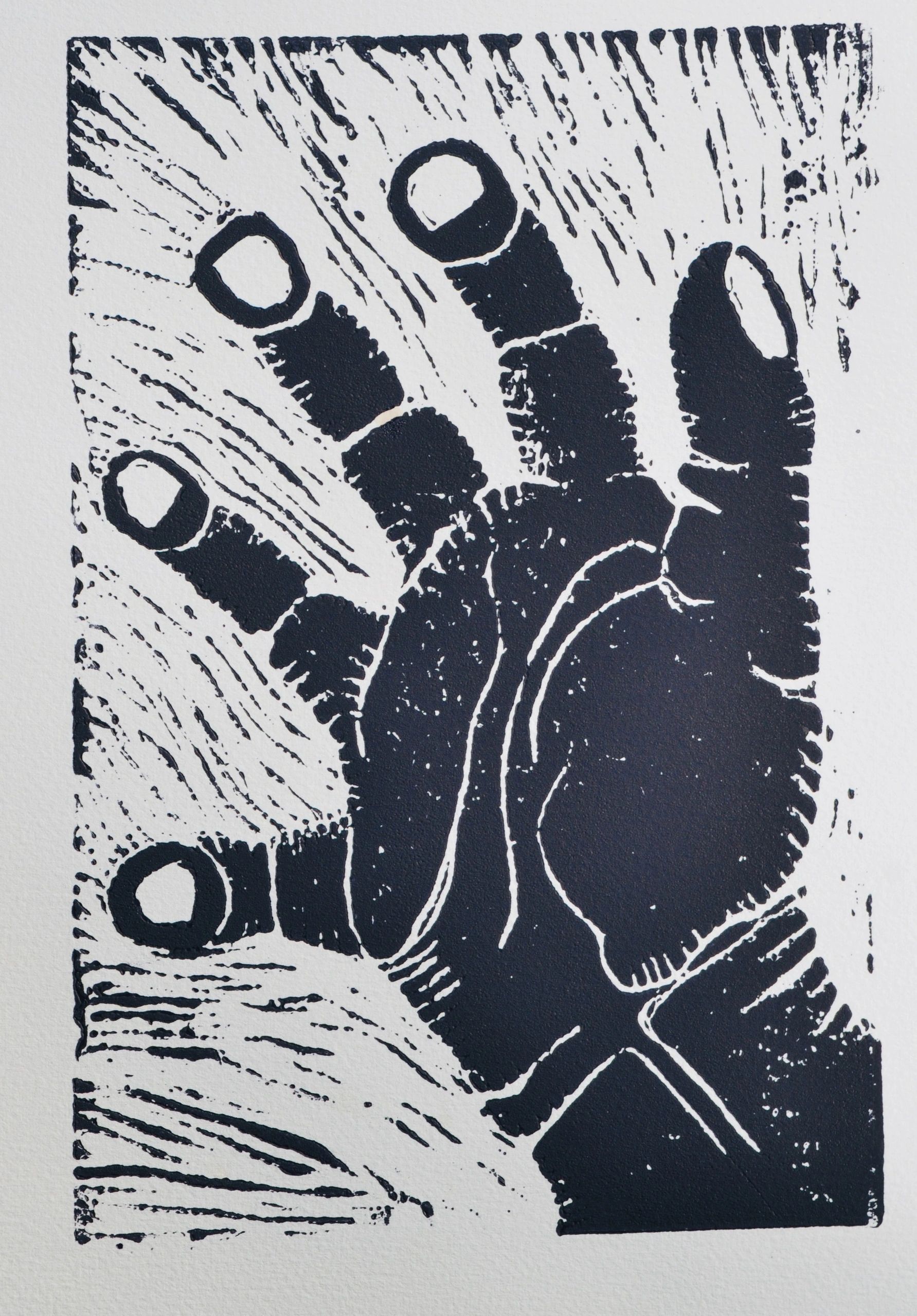 Hand, fine art print by Brian Kirk