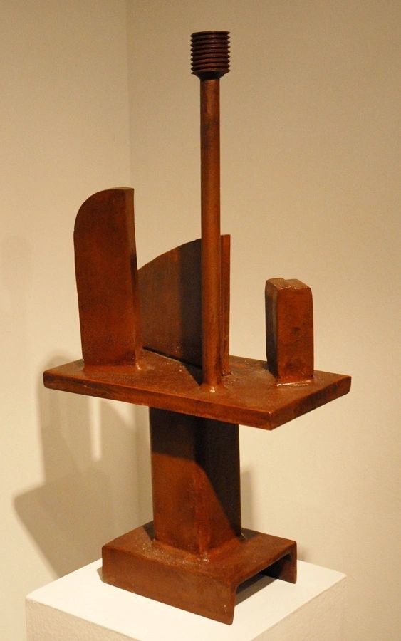 City, metal sculpture by Brian Kirk