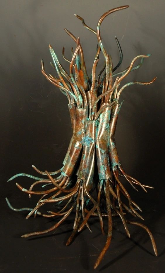 Marine, metal sculpture by Brian Kirk