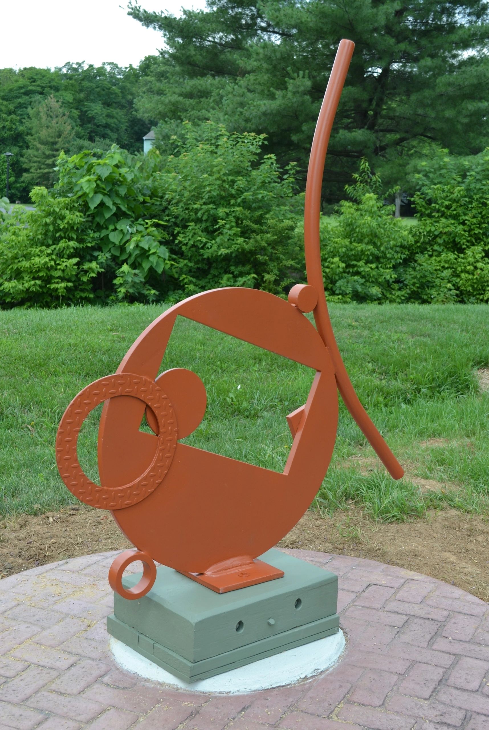 Locus, Frank Raflo Park, 2018, a commissioned sculpture by Brian Kirk