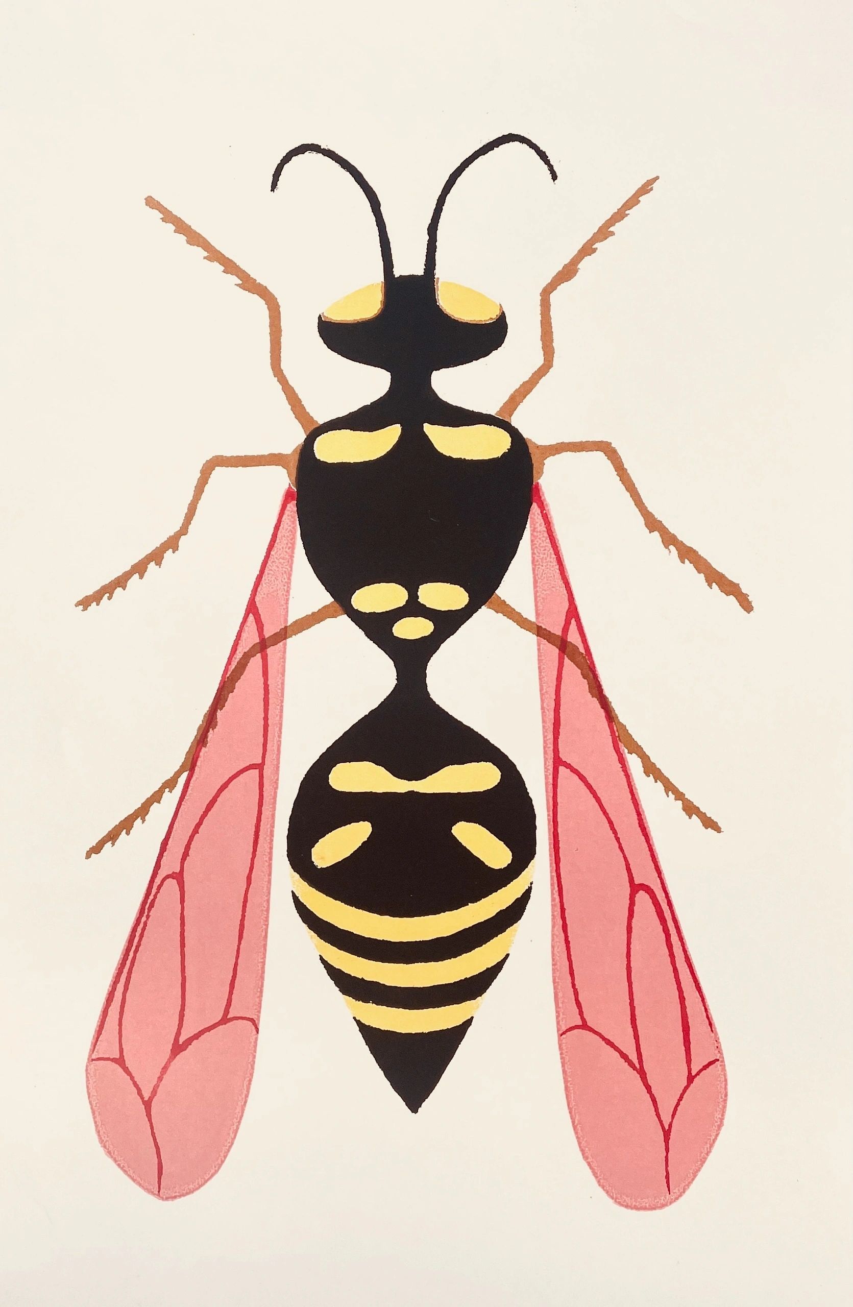 Resting Wasp, fine art print by Brian Kirk