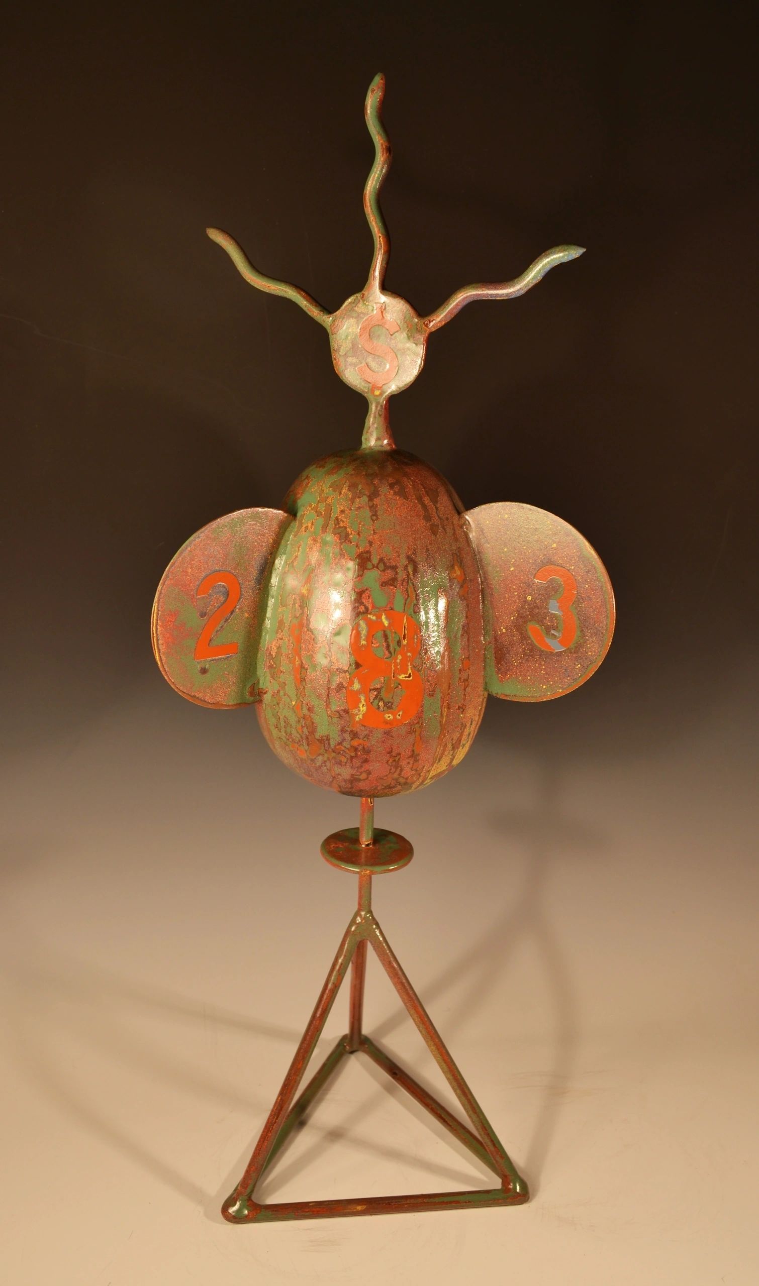 Andalusian Spinner, metal sculpture by Brian Kirk