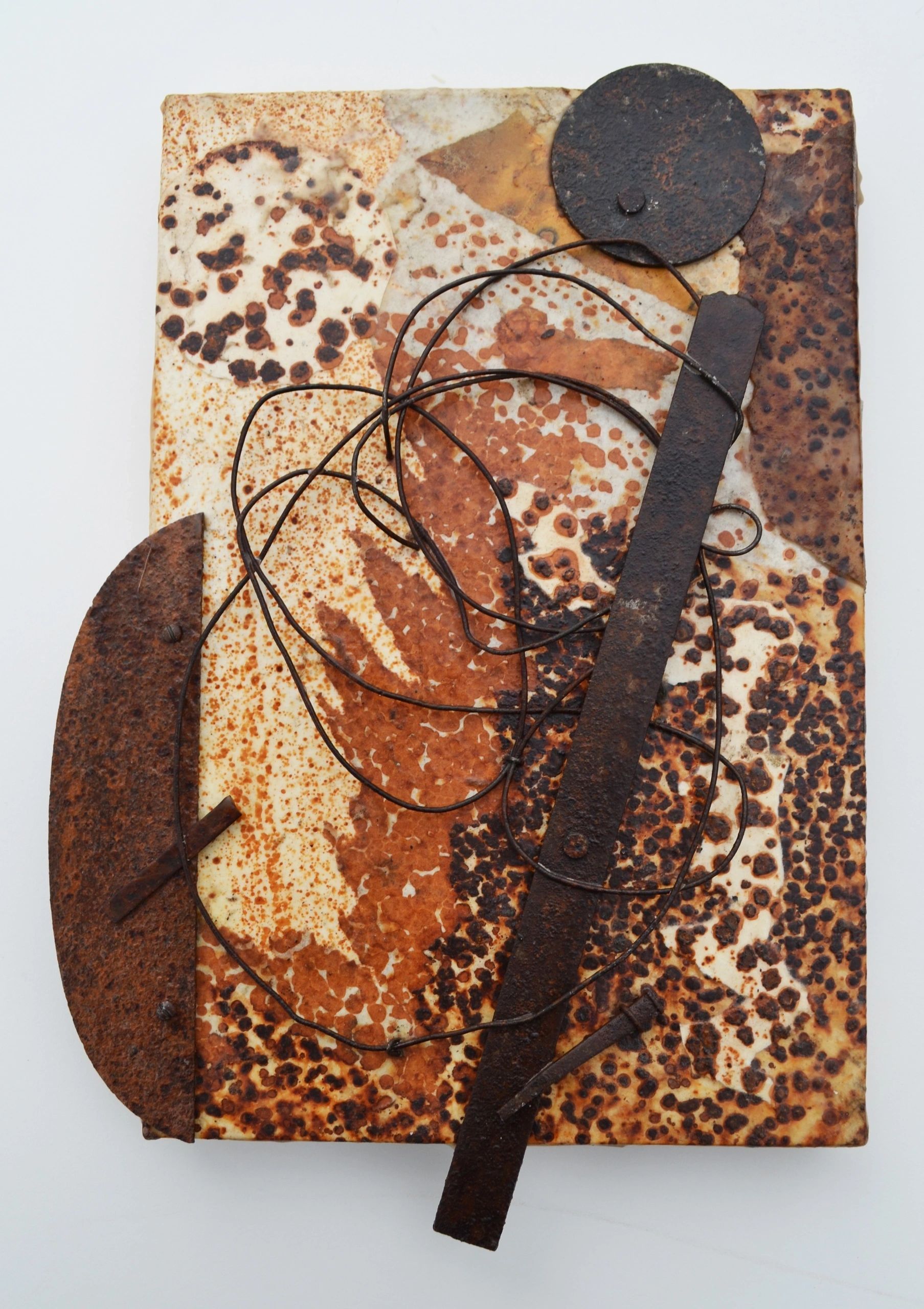 Trajectory, rust artwork by Brian Kirk